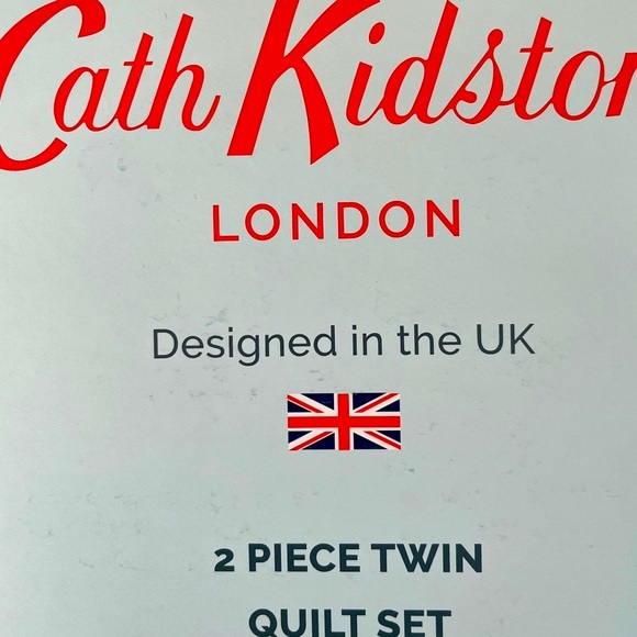 Cath Kidston "Twin Quilt Set in Roses and Bows on Pink" NWT - Picture 6 of 6